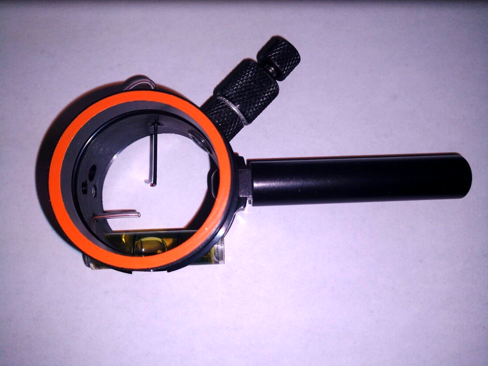 DAVIS SCOPE- Solid(Black) .019 red fiber optic pin