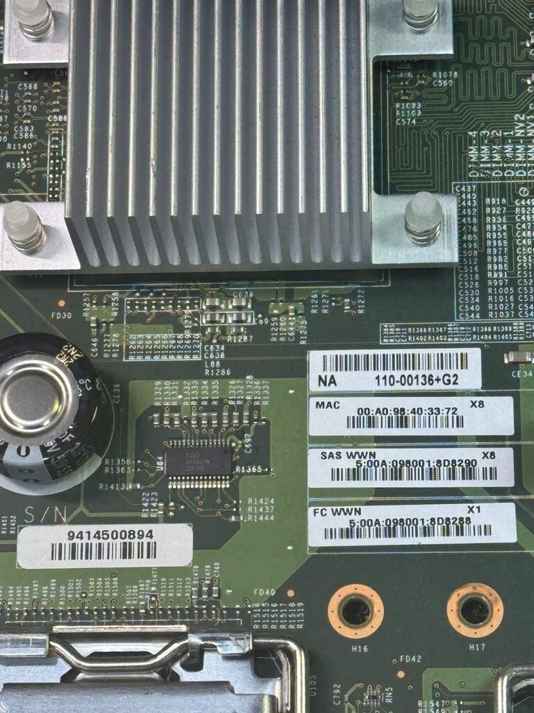 NetApp 110-00136 Motherboard Controller Module with CPU Intel Xeon L5410