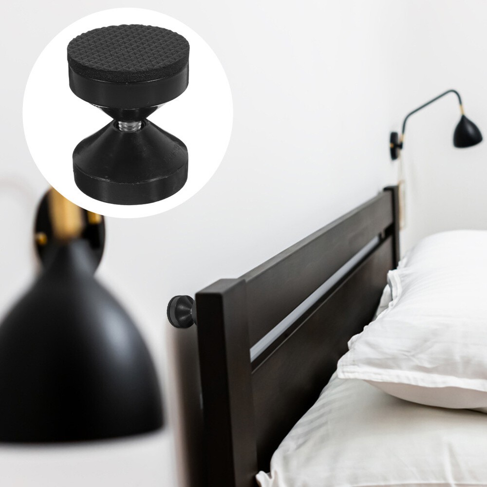 2 Pcs Bed Frame Adjustable Threaded Headboard Stopper Anti Shake Support Tool
