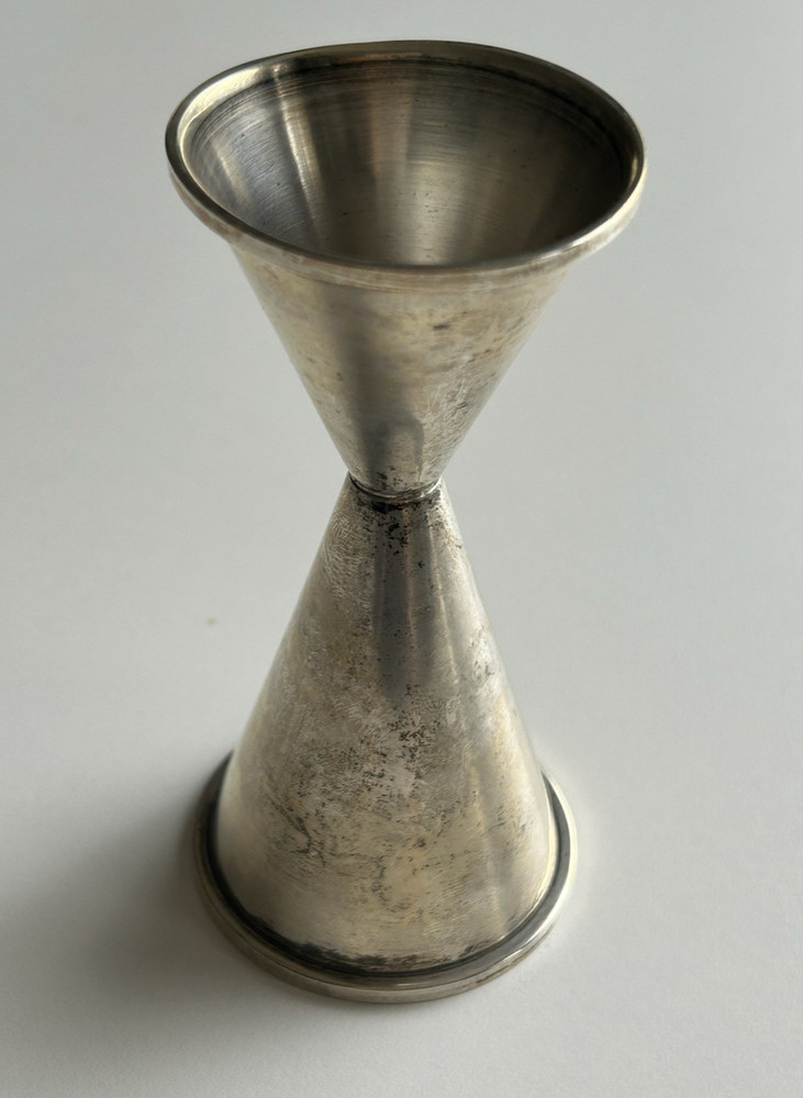 1943 Sterling Silver Double Jigger Drinks Measure