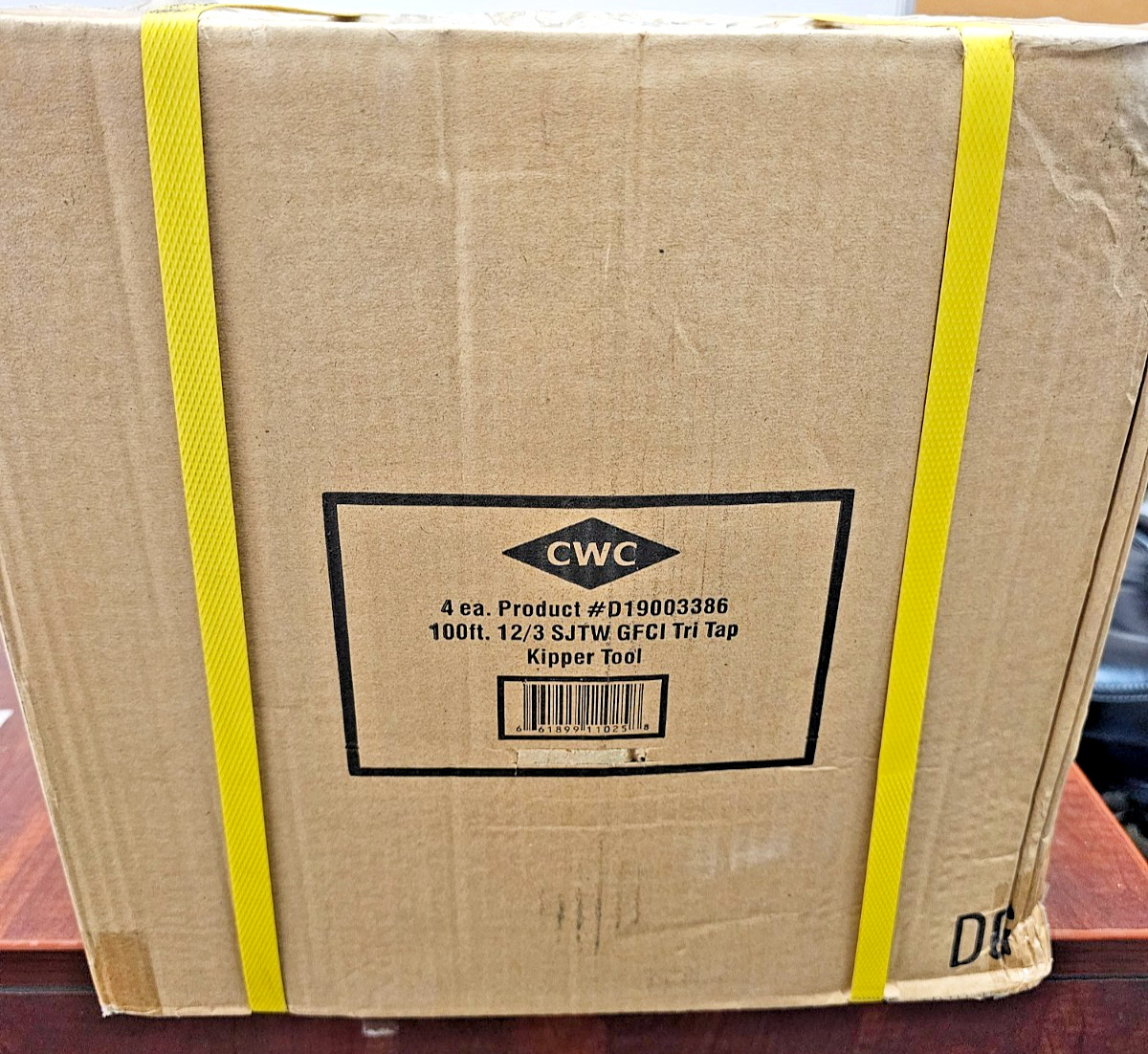 CWC Power Tech 100 ft 12/3 SJTW GFCI Tri Tap Extension Cord Made in USA!!!