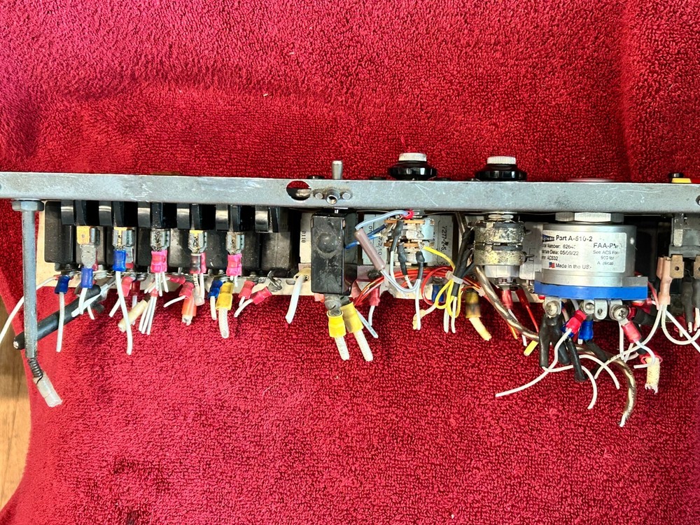 CIRCUIT BREAKER SWITCH PANEL WITH IGNITION SWITCH ROCKER SWITCHES TOGGLE