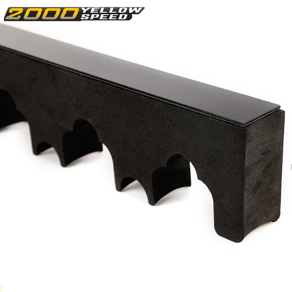 2PCS Storage Hook Cabinet Mount Holder Black