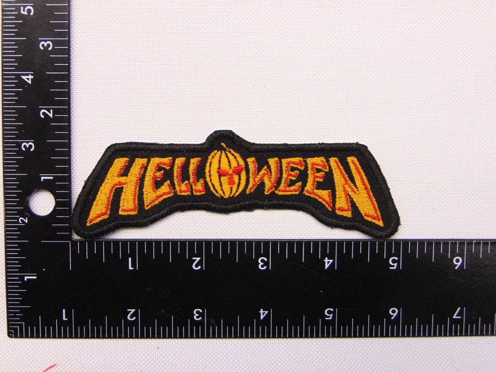 HELLOWEEN EMBROIDERED PATCH IRON/SEW ON