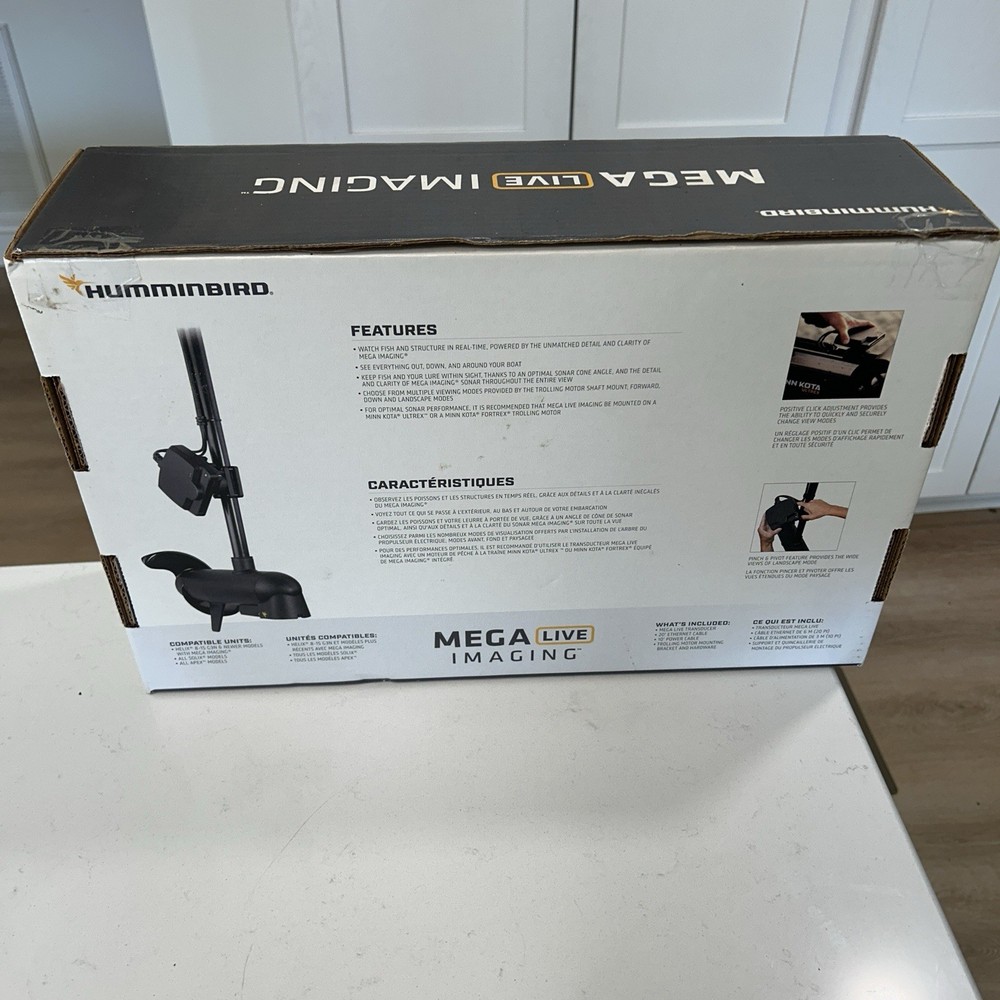 Humminbird MEGA Live Imaging Forward Facing Sonar Transducer