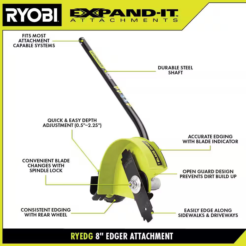 ONE+ HP 18V Brushless 15 In. Attachment Capable String Trimmer and Edger Attachm