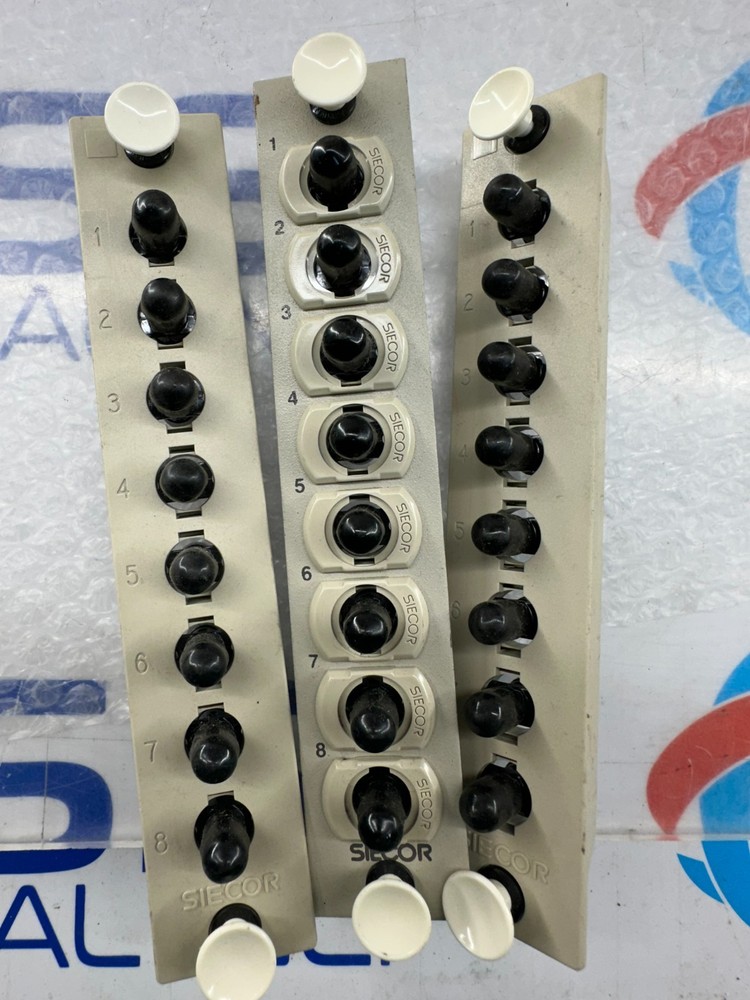 (3PCS) SIECOR CORNING FDC-CP8P-25 ST COMPATIBLE CERAMIC INSERT