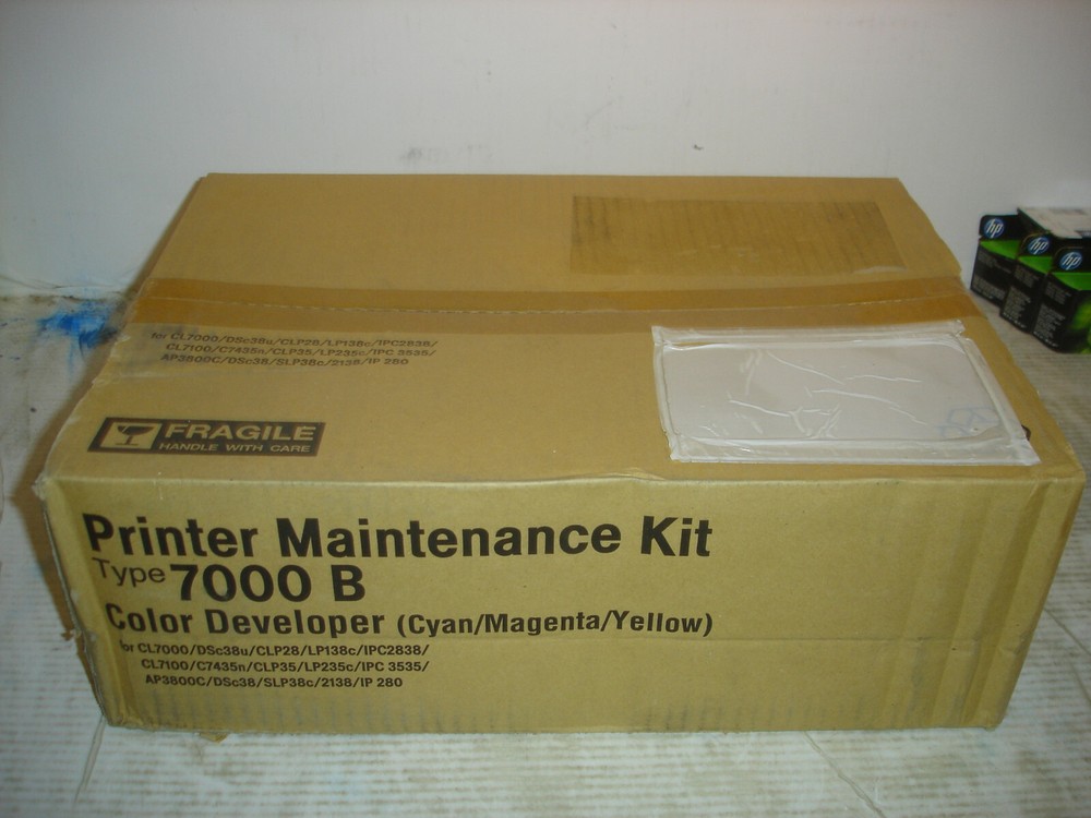 Ricoh CL7000/7100 Type 7000B Printer Maintenance Kit Color Developer 400961