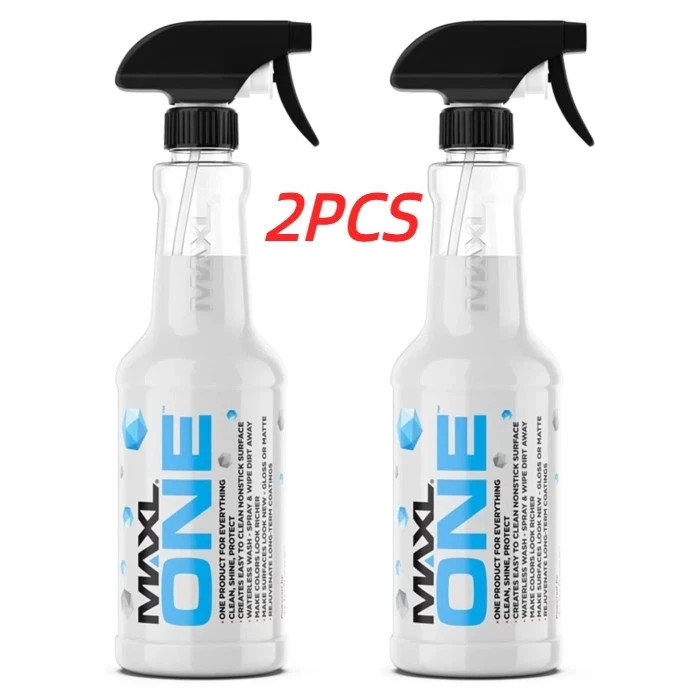 MAXLONE Car Spray with Triphene Quick Spray & Wipe All Purpose Waterless NEW