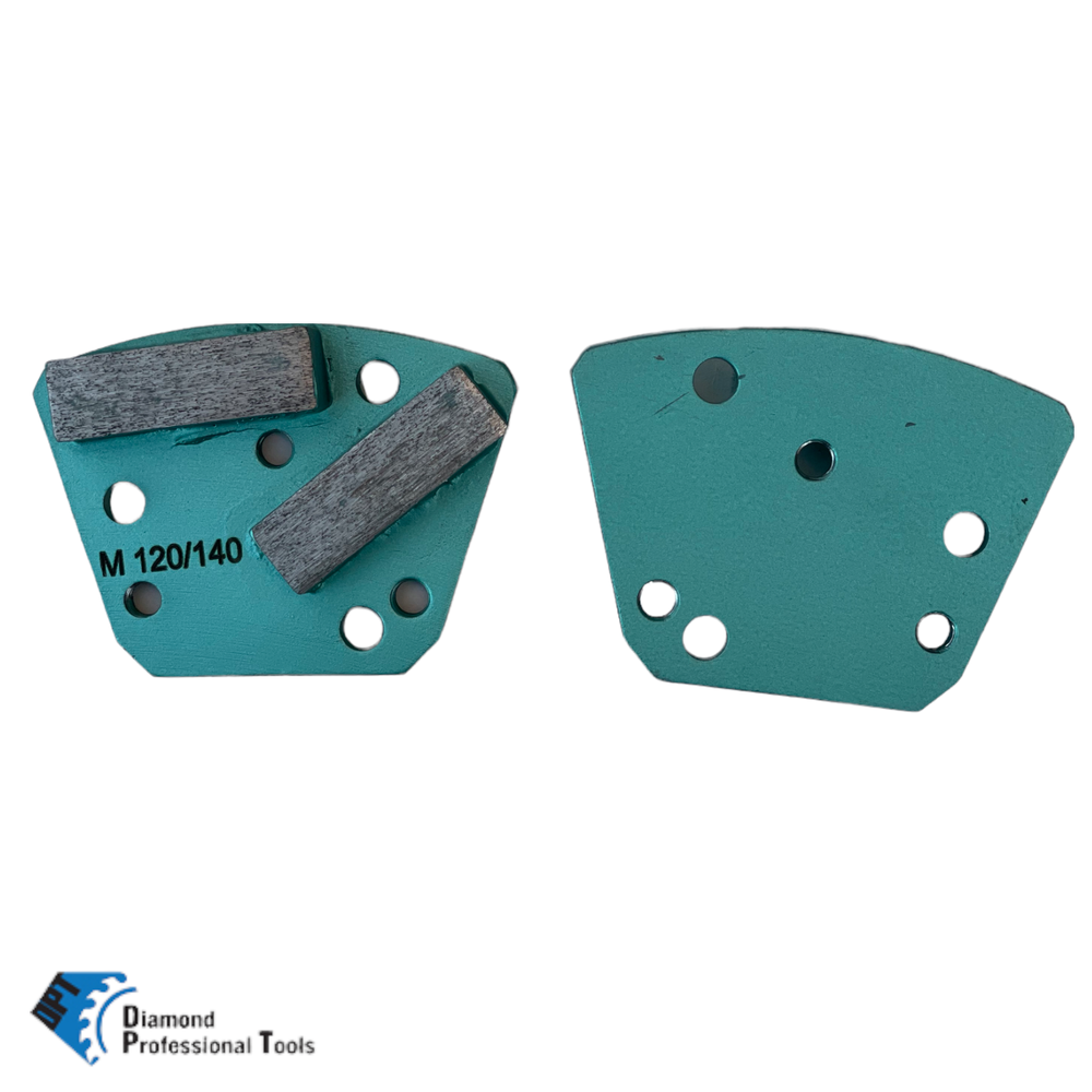 Diamond Bolt on Trapezoidal Grinding Disc for Concrete Floor Grinder Medium Bond
