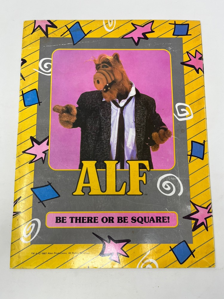 Vintage Alf Folder lot 1987