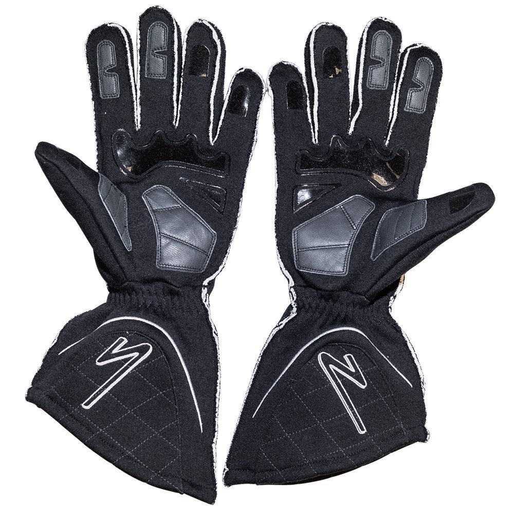 Zamp RG10003L ZR-50 SFI 3.3/5 Race Gloves Black Large