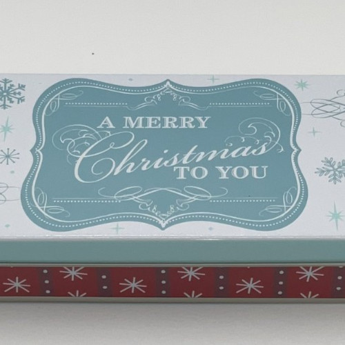 Christmas Cookie Candy Tin