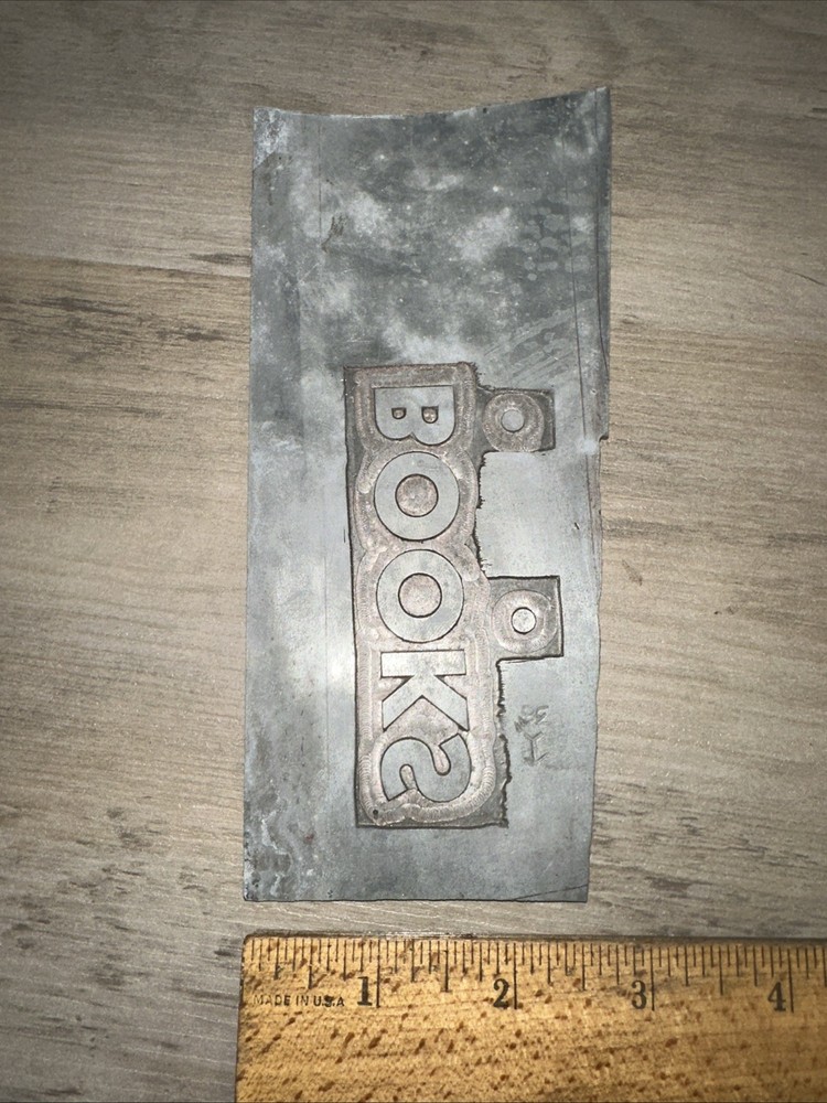 Printing Plate: Books