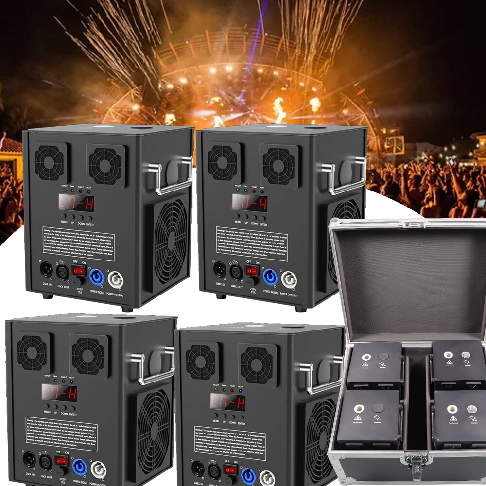 Large 700W Cold Spark Machine Firework Stage Effect DJ Event Party Wedding+Case