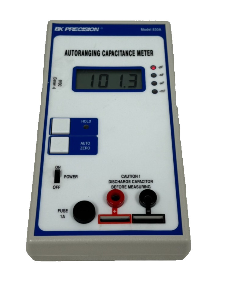 USED BK PRECISION MODEL: 830A AUTORANGING CAPACITANCE METER