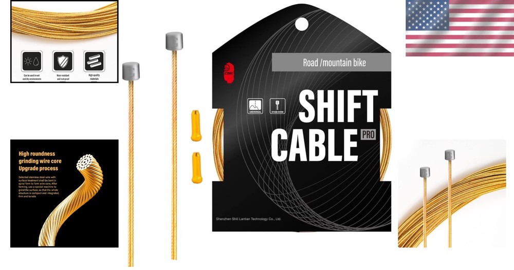 Advanced Derailleur Cable for MTB, BMX, Road Bikes - Multiple Lengths Available