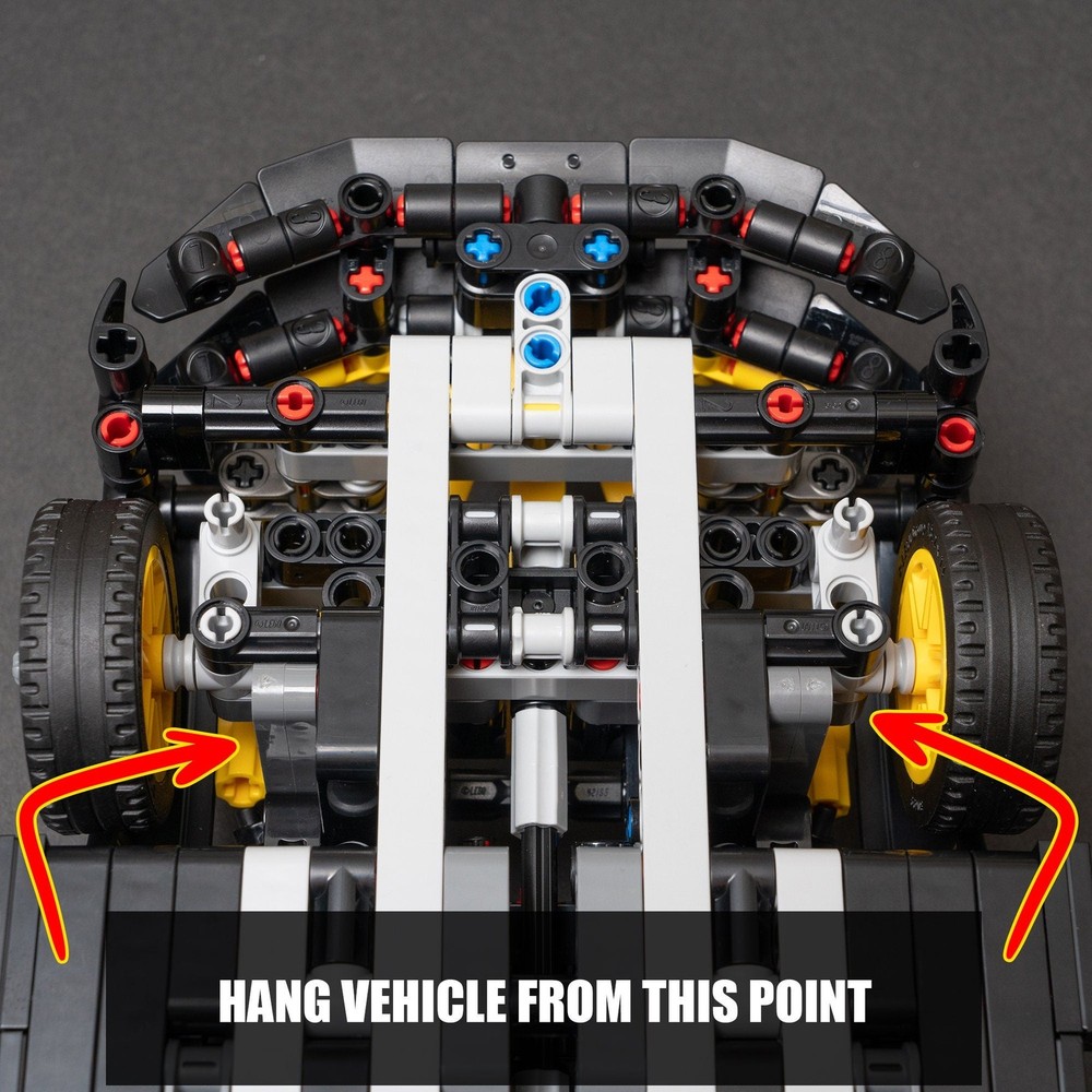 Wall Mount for LEGO Technic Bugatti Bolide-42151/42162