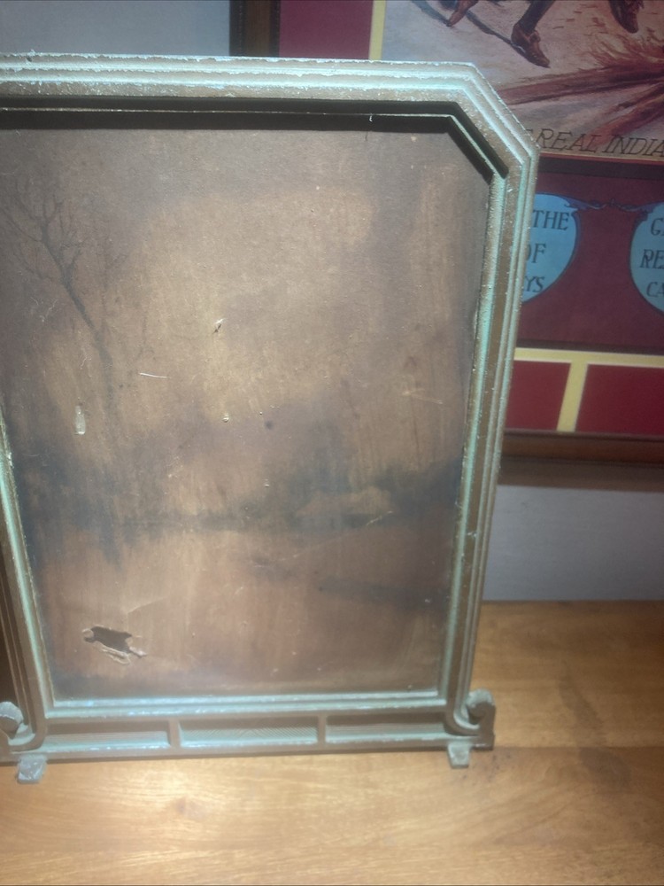 Art Deco Wall Sconce Hand painted