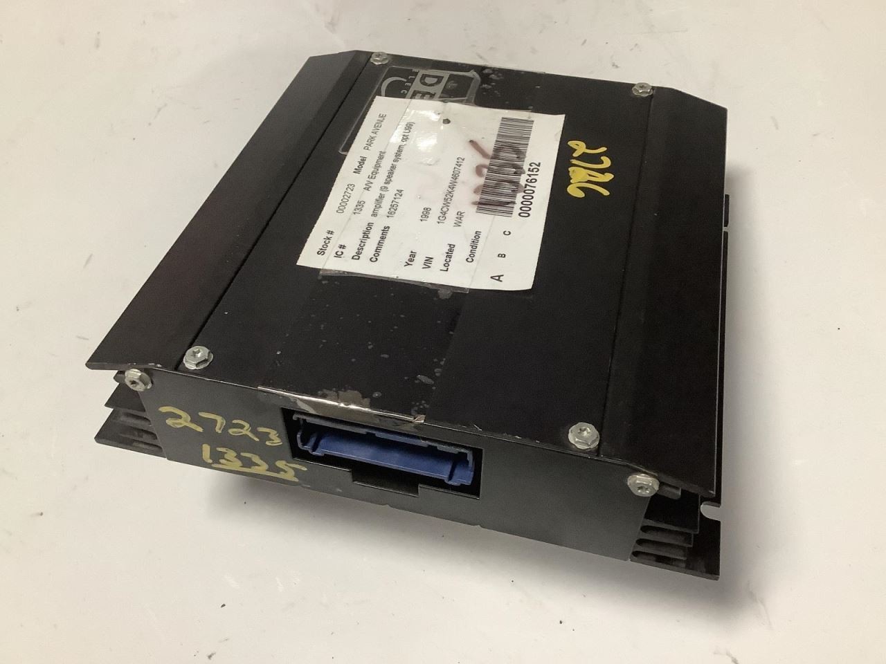 Audio Equipment Radio Amplifier 9 Speaker System Fits 98 PARK AVENUE 135106