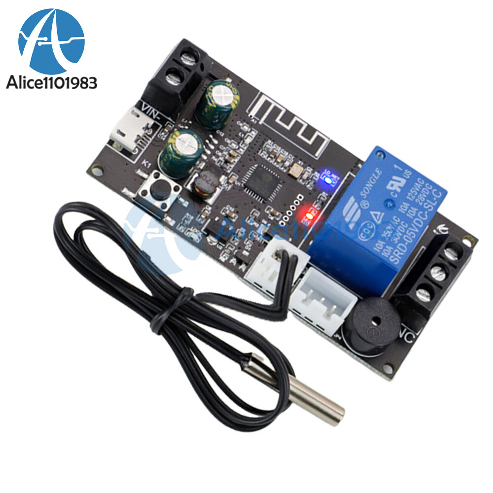 WIFI Remote Thermostat High Precision Temperature Controller Module DC6-30V New