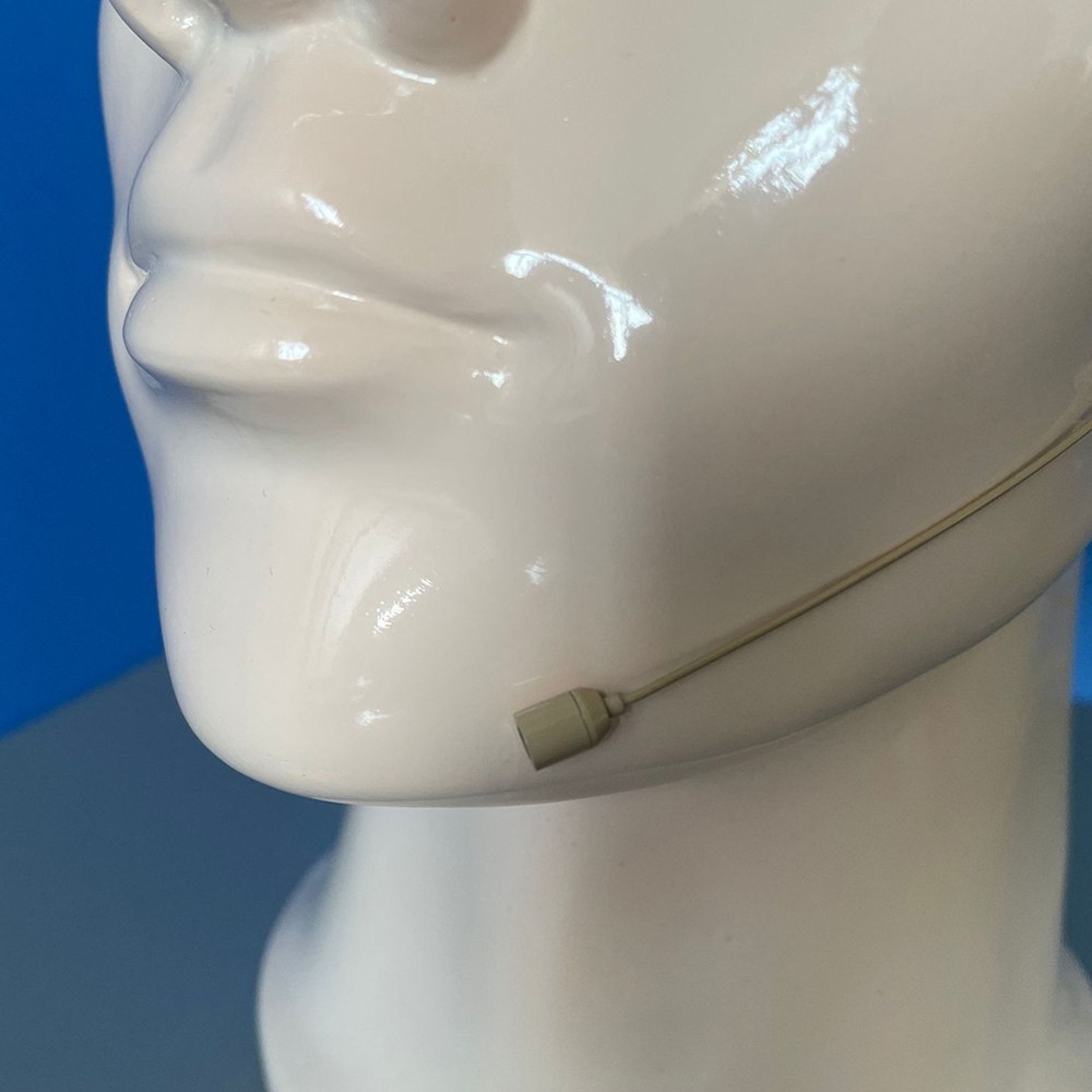 Single Earhook Headset Mic Headworn Microphone For Stage Lecturers Lightweight
