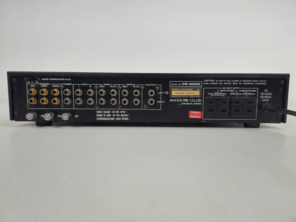 Akai - PS-200C - Stereo Pre Amplifier