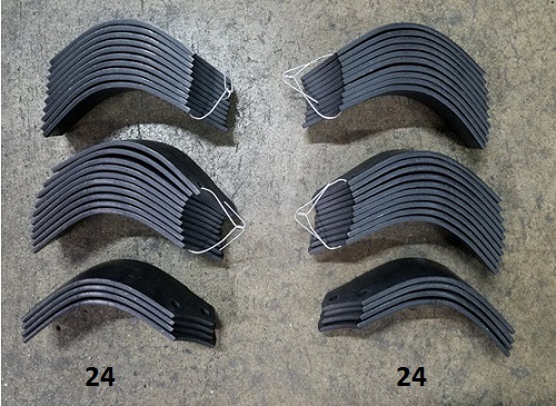 Phoenix Tiller T10-66GE 4811400 4811401 Set of 48 (24 LH 24 RH)