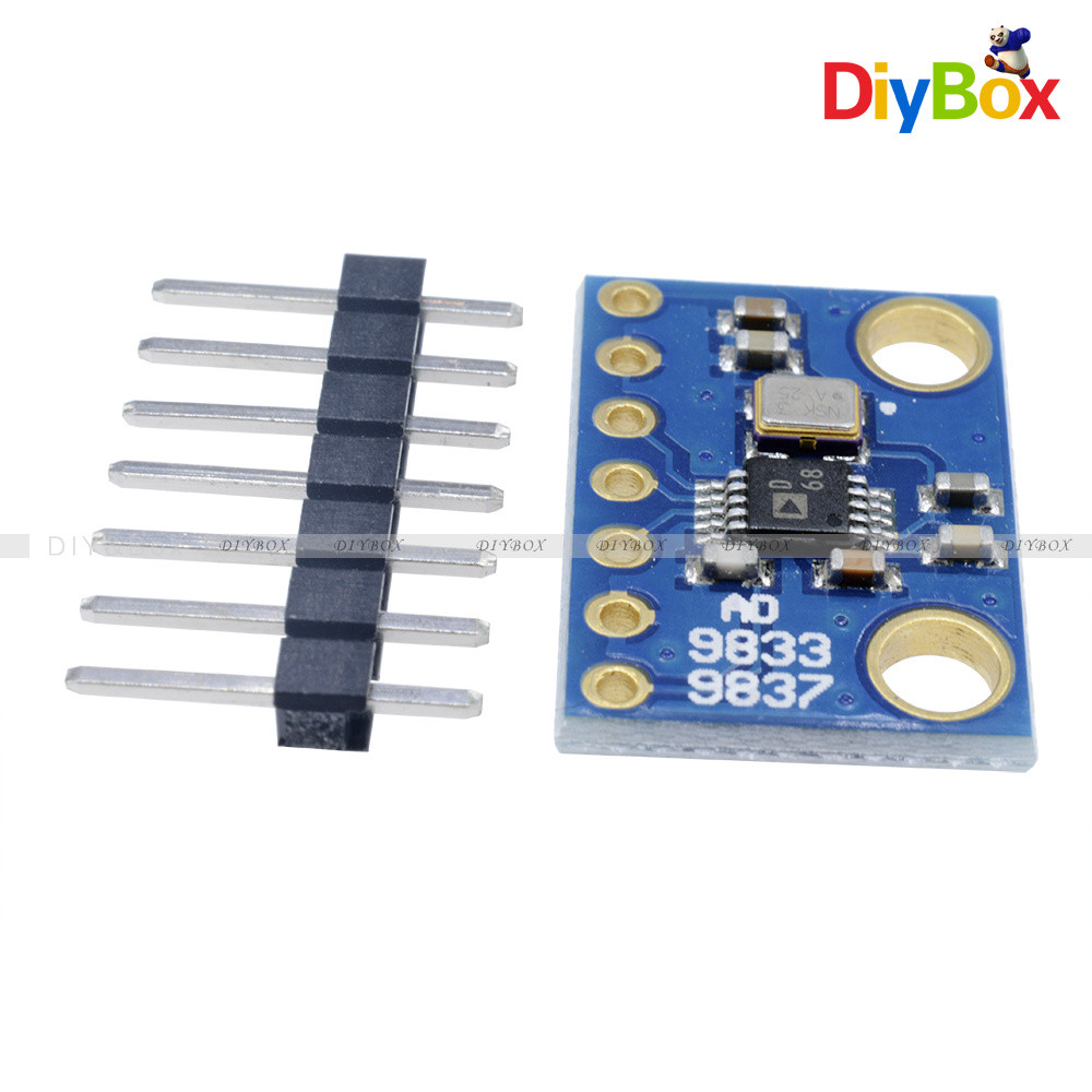AD9833 DDS Signal Generator Module Programmable Microprocessors Sine Square Wave