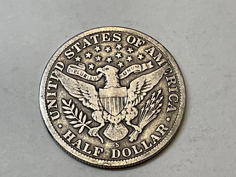 1914-S Barber Half
