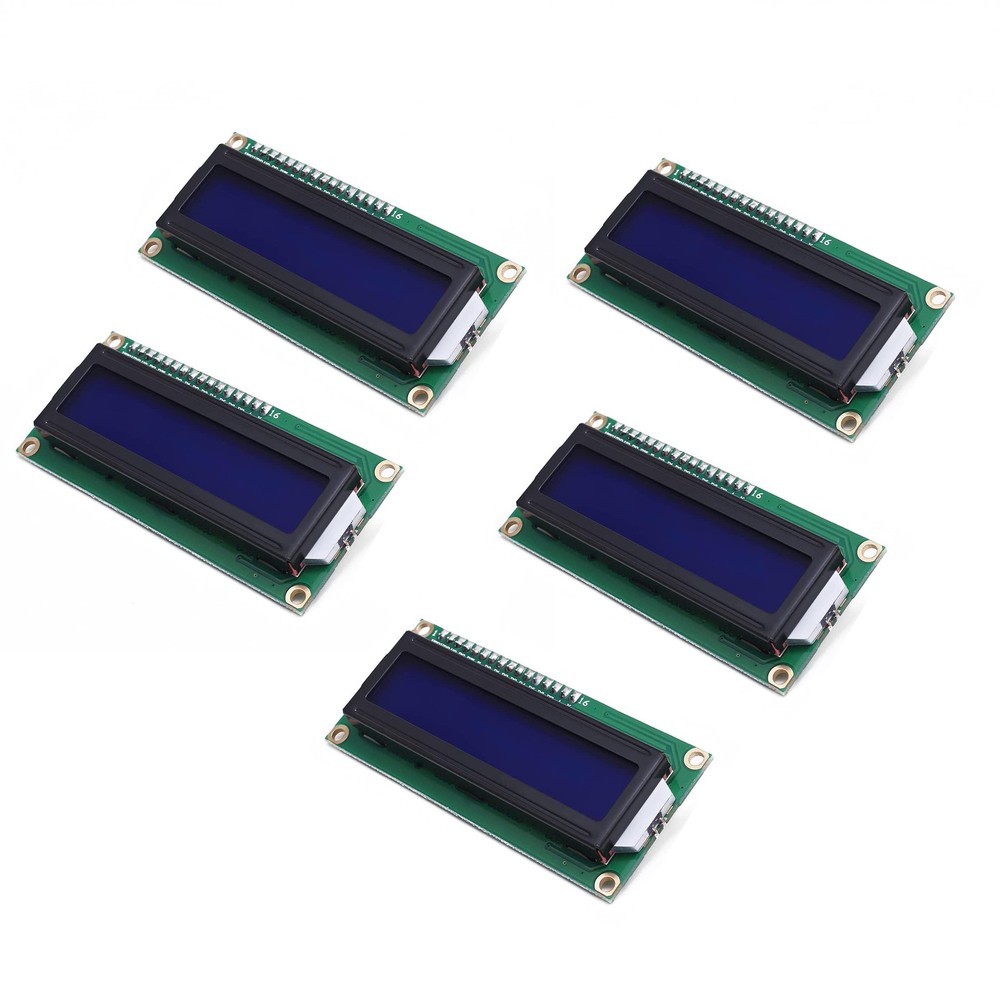 LCD1602 LCD Display Screen Module 16X2 Character Serial Blue Backlight LCD Mo...