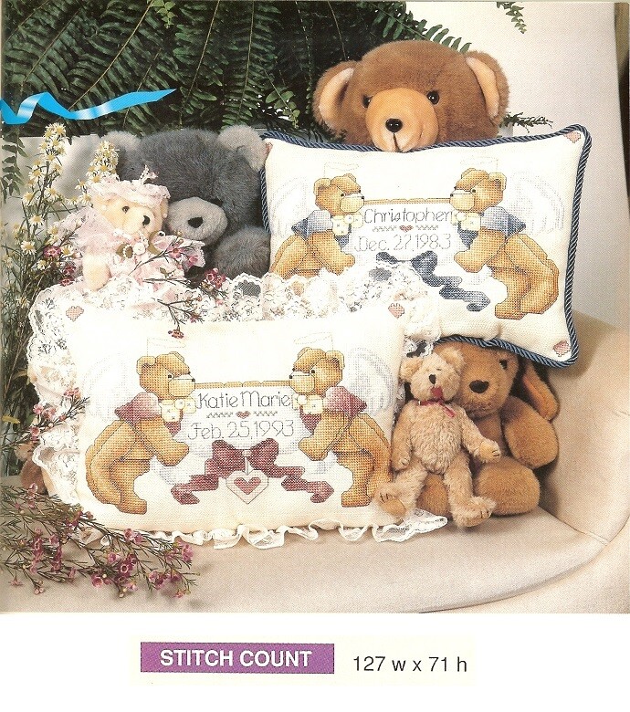 AMBER'S ANNOUNCEMENT  -  CROSS STITCH PATTERN ONLY    HM - SUA