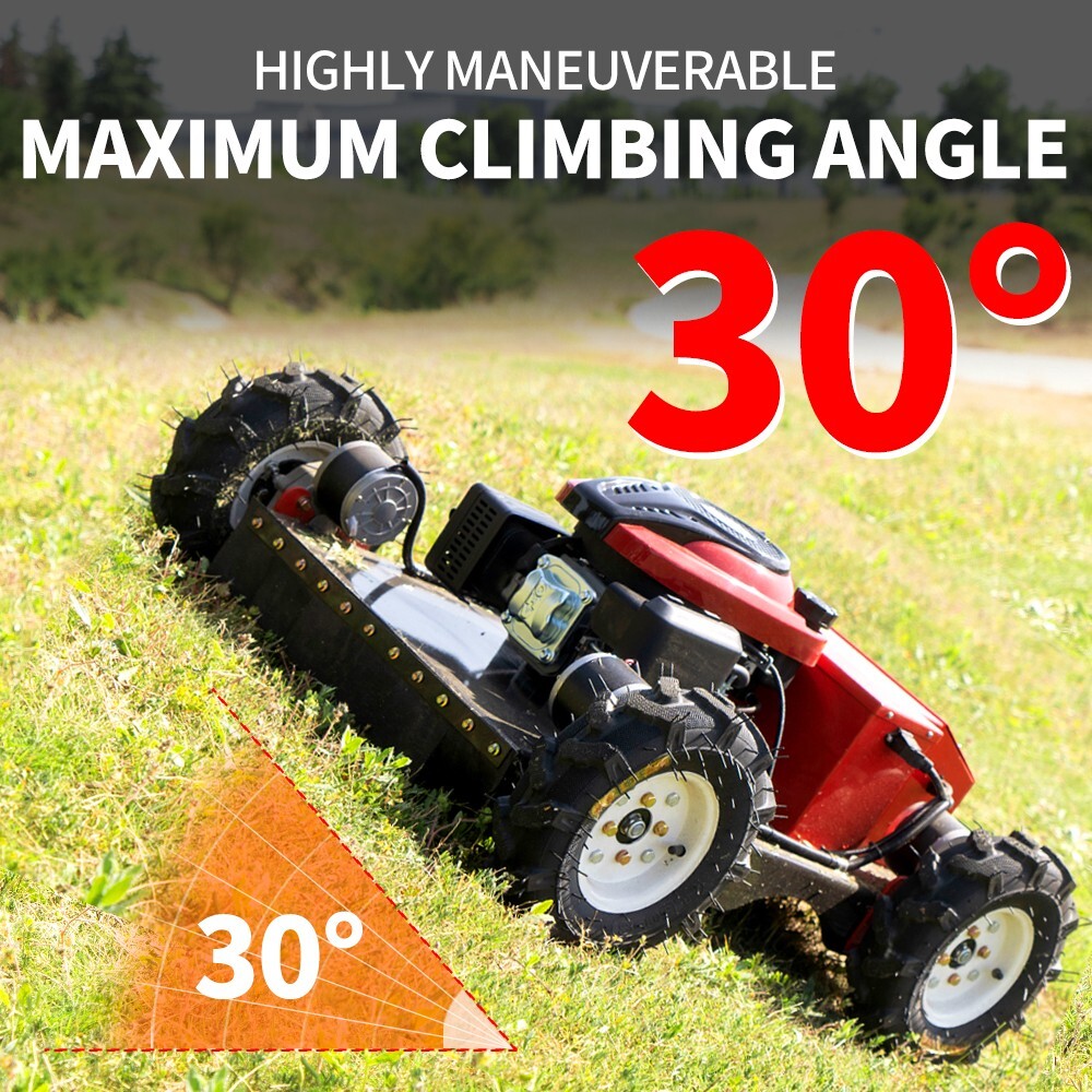 Free delivery remote control lawn mower with adjustable cutting height HW196