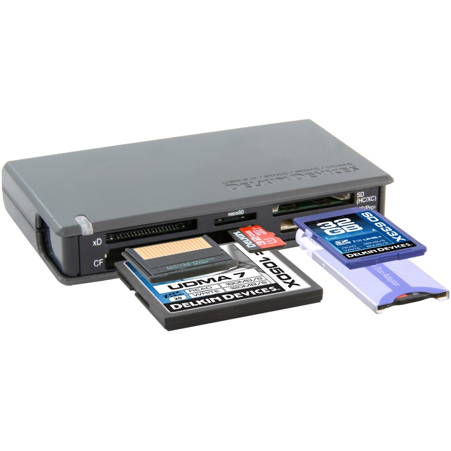 Delkin USB 3.0 Universal Memory Card Reader