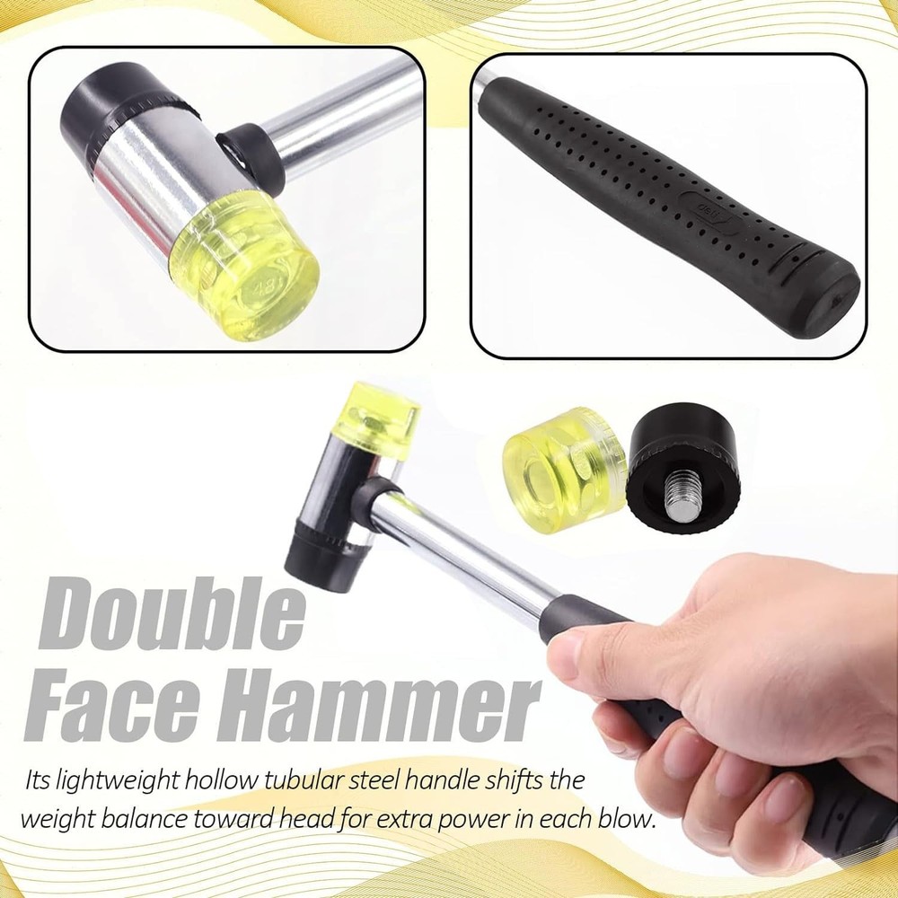 Hammer Small Plastic Mallet: Jewelry hammer Small mallet Plastic hammers Soft...