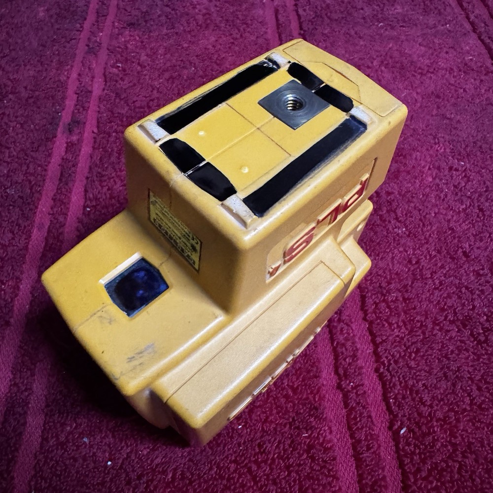 PLS 4 Pacific Laser Systems Laser Level Red Point & Line Tool Tested Working Use