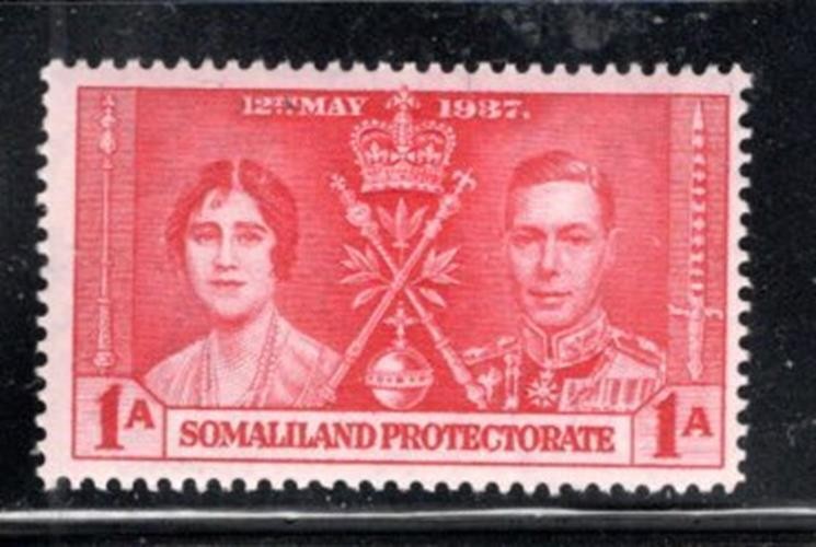BRITISH SOMALILAND PROTECTORATE STAMP MINT HINGED LOT 981BP