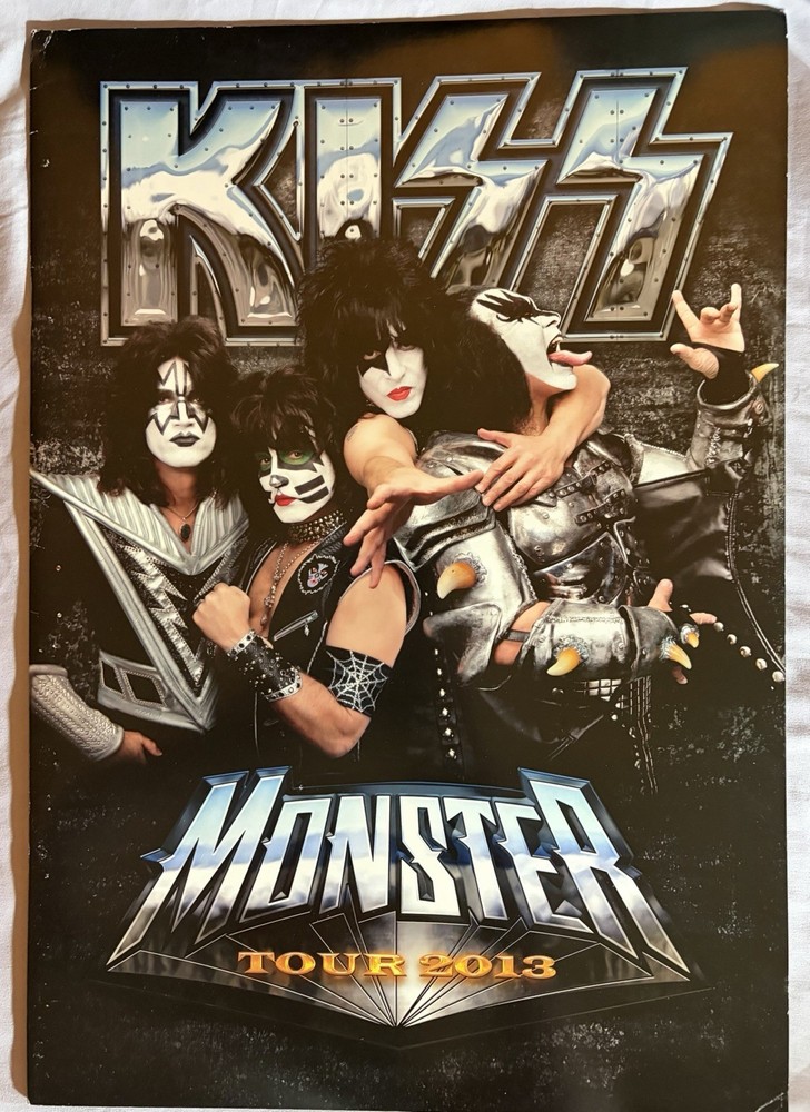 Kiss Monster Tour Book Program 2013