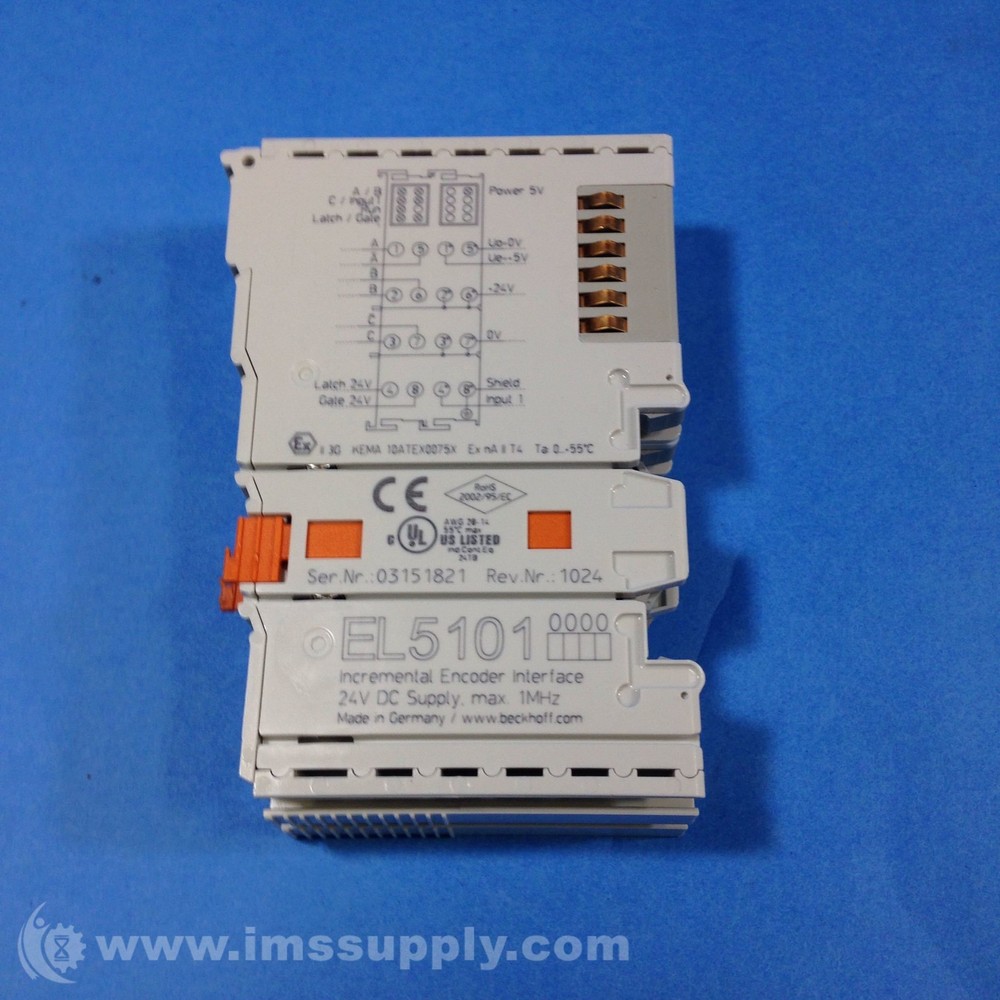 Beckhoff EL 5101 Incremental Encoder Interface FNFP
