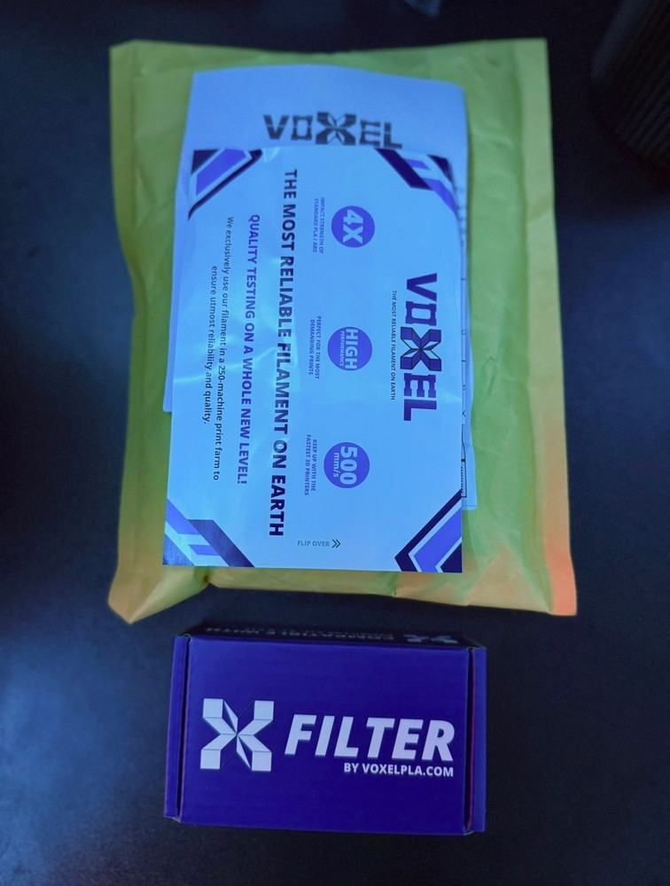 VOXELPLA Bambu Lab X-Filter (HEPA 13 & Carbon Combo Filter)