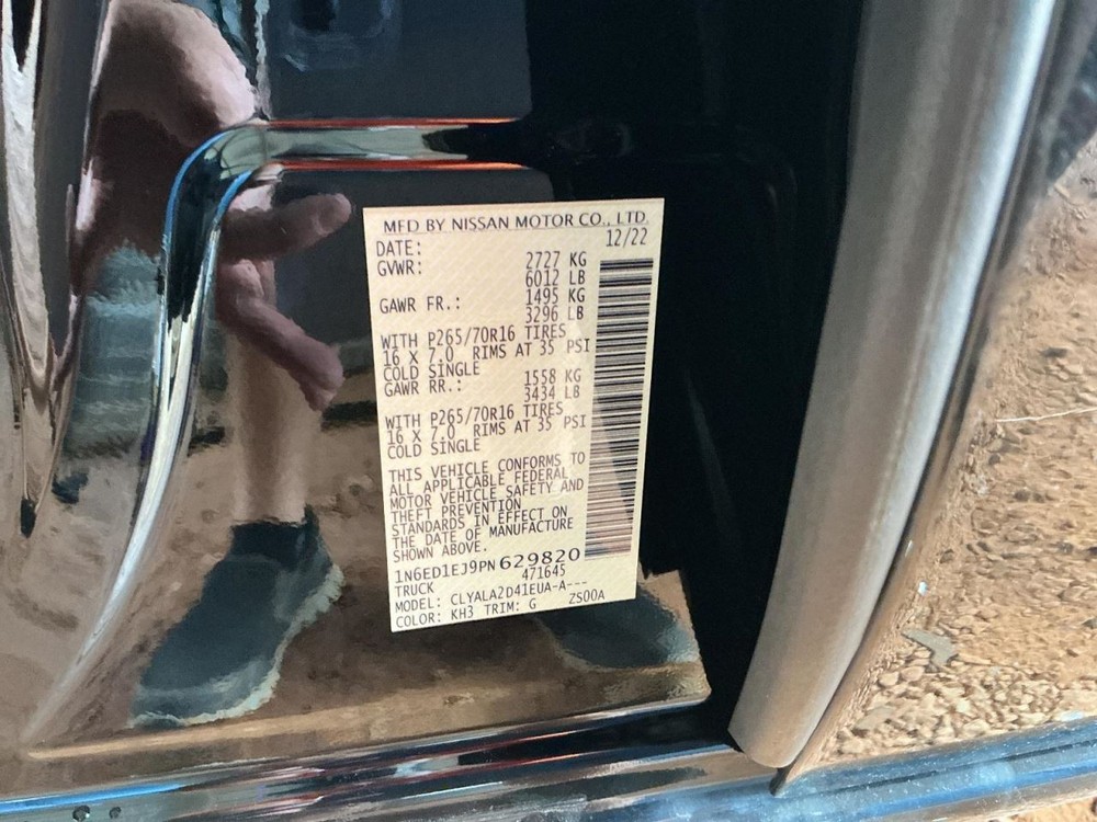 Speedometer MPH S Model Fits 23 FRONTIER 4733844