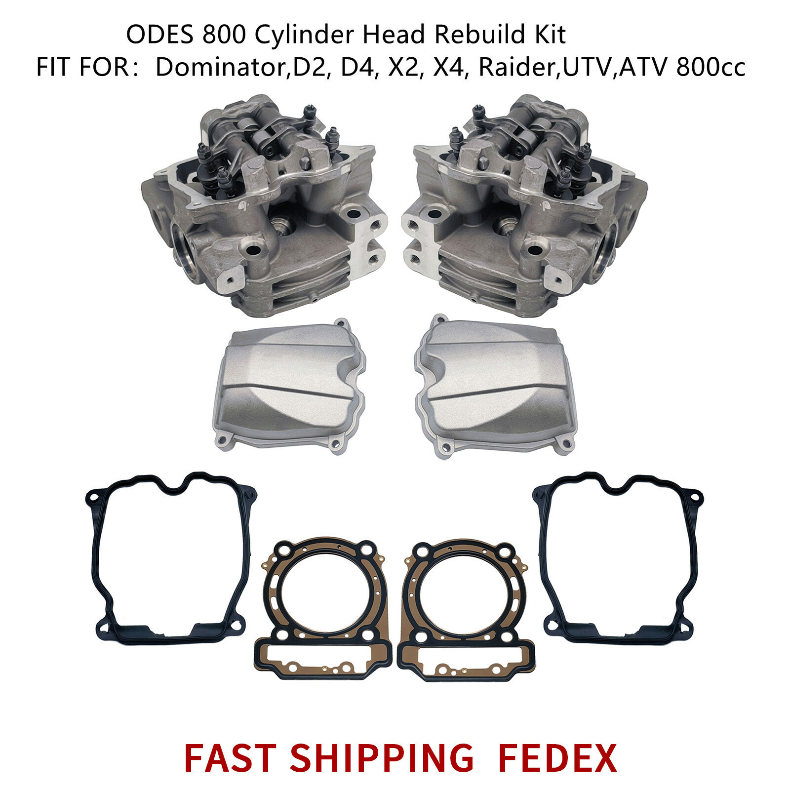 Cylinder Head Rebuild kit COVER For ODES 800 X2 X4 Dominator UTV ATV Engine
