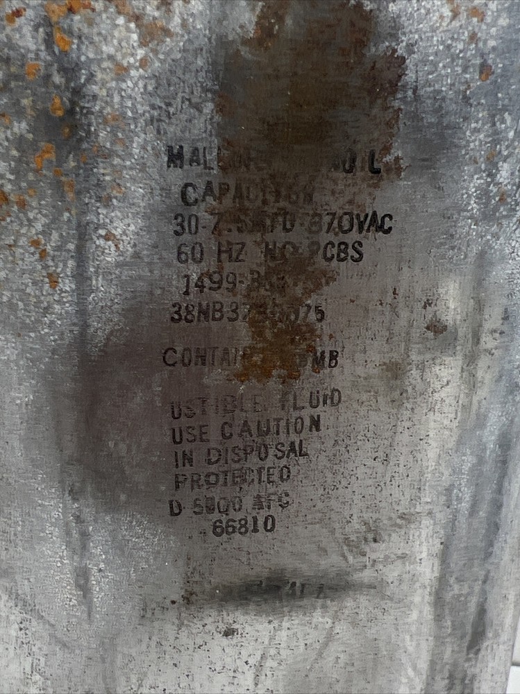 Mallory 1499-385 Capacitor 30 + 7.5uf MFD 370VAC