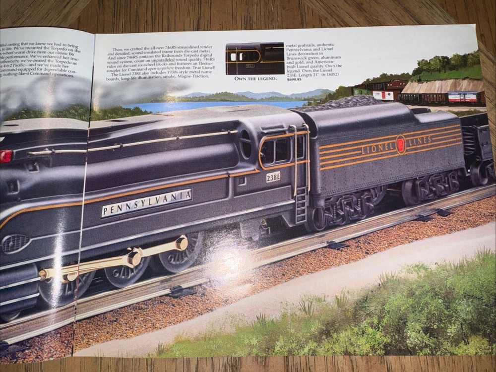 Lionel Heritage Electric Train Catalog - 1997