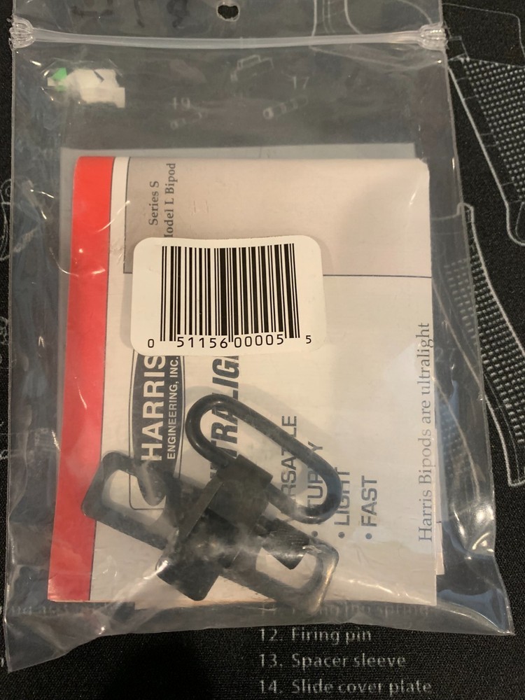 Harris Bipod Adapter No.5  Quick Attachment - Quick Attachment