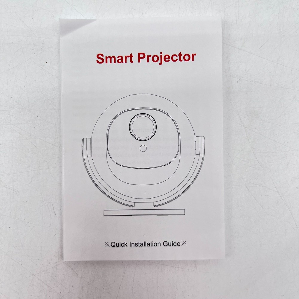 NEW LED Source Highlight Coating Lens Multimedia Projector bundle - White