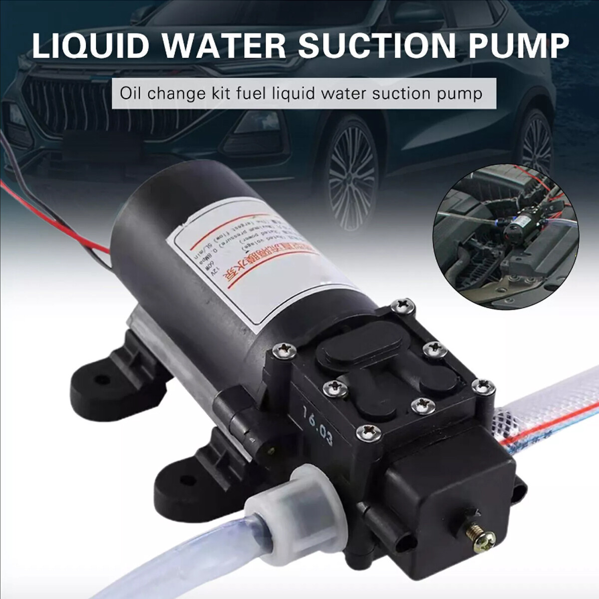 Oil Transfer Pump Extractor Electric Fast Change Transmission Fluid Extractor