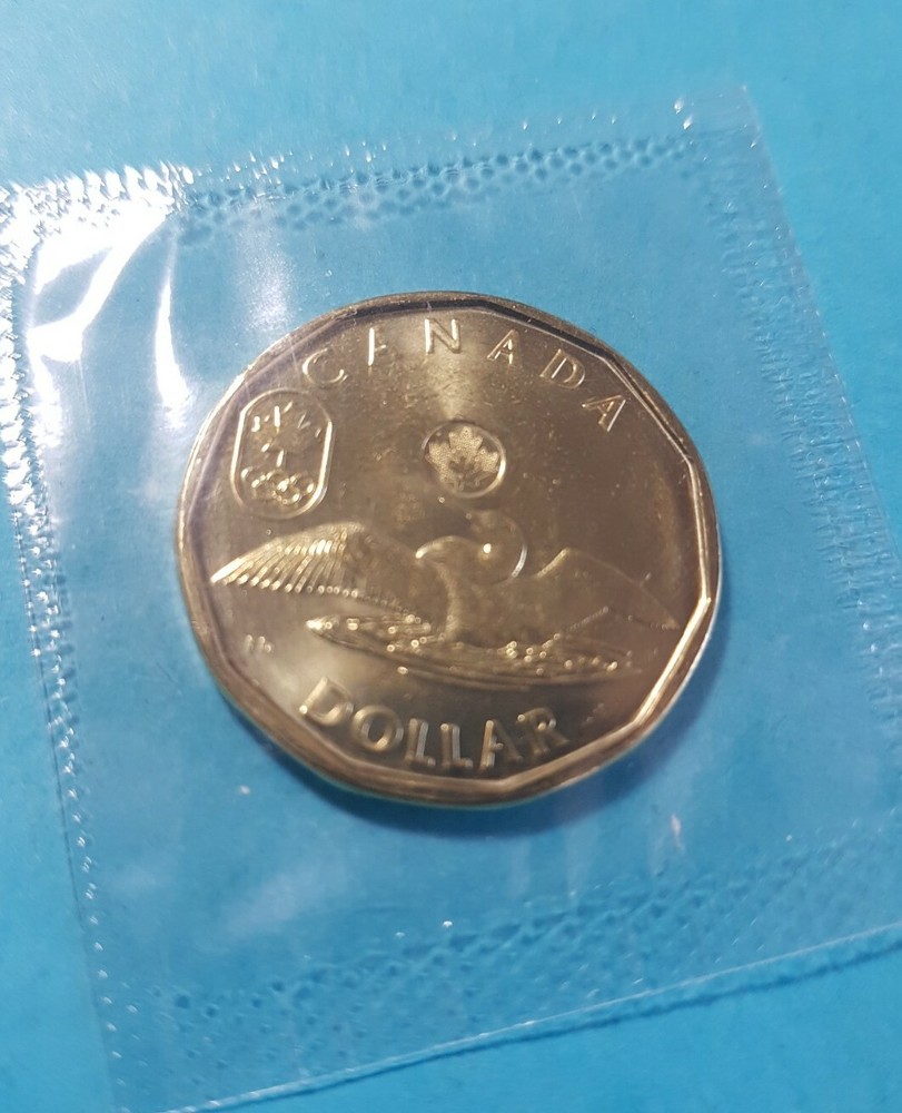 2012 Canada $1 Lucky Loonie Mint Sealed Cello Packaging