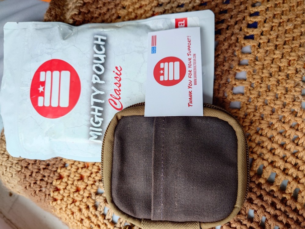 Garage Built Gear mighty pouch ( RE, Patch, Pouch, EDC)