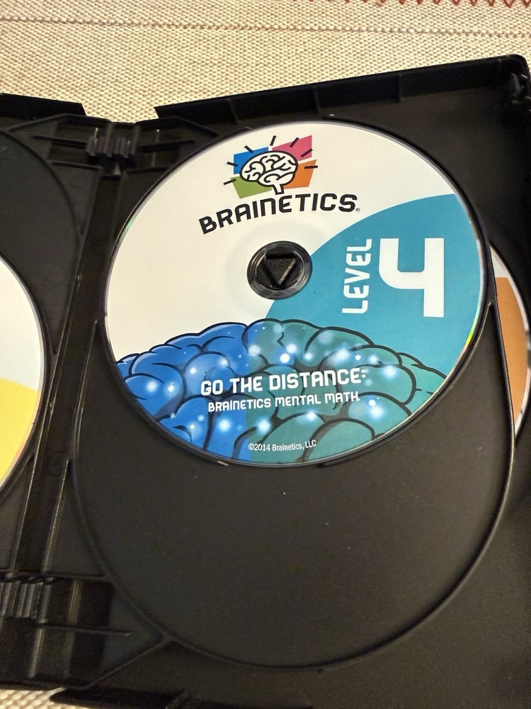 Brainetics The Breakthrough Math and Memory System 7 DVD Enhanced Program Set